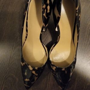 Tortoise shell pumps ann taylor